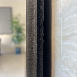 Akoestische Wandpanelen 60x280cm zwart - Afbeelding 2