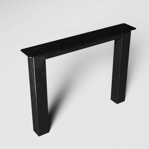 Stalen tafelpoot - N model 2 stuks - hoogte van 72-76cm. instelbaar - Afbeelding 1