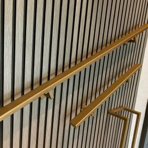 Brons Stalen Trapleuning Rechthoek 50x20mm - Afbeelding 6