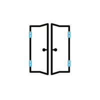 Scharnierdeur