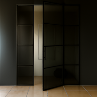 Zwart glas