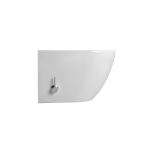 Wc randloos met bidet | Glanzend wit - Afbeelding 3