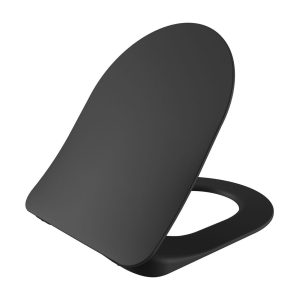 Toiletzitting | Mat antraciet - Afbeelding 1