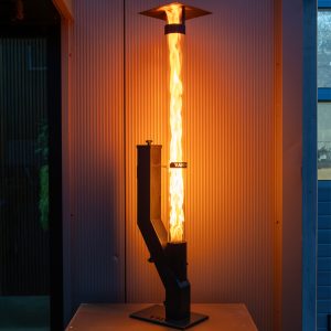 Flame Tower Terrasverwarmer - incl.15kg Pellets - Afbeelding 3